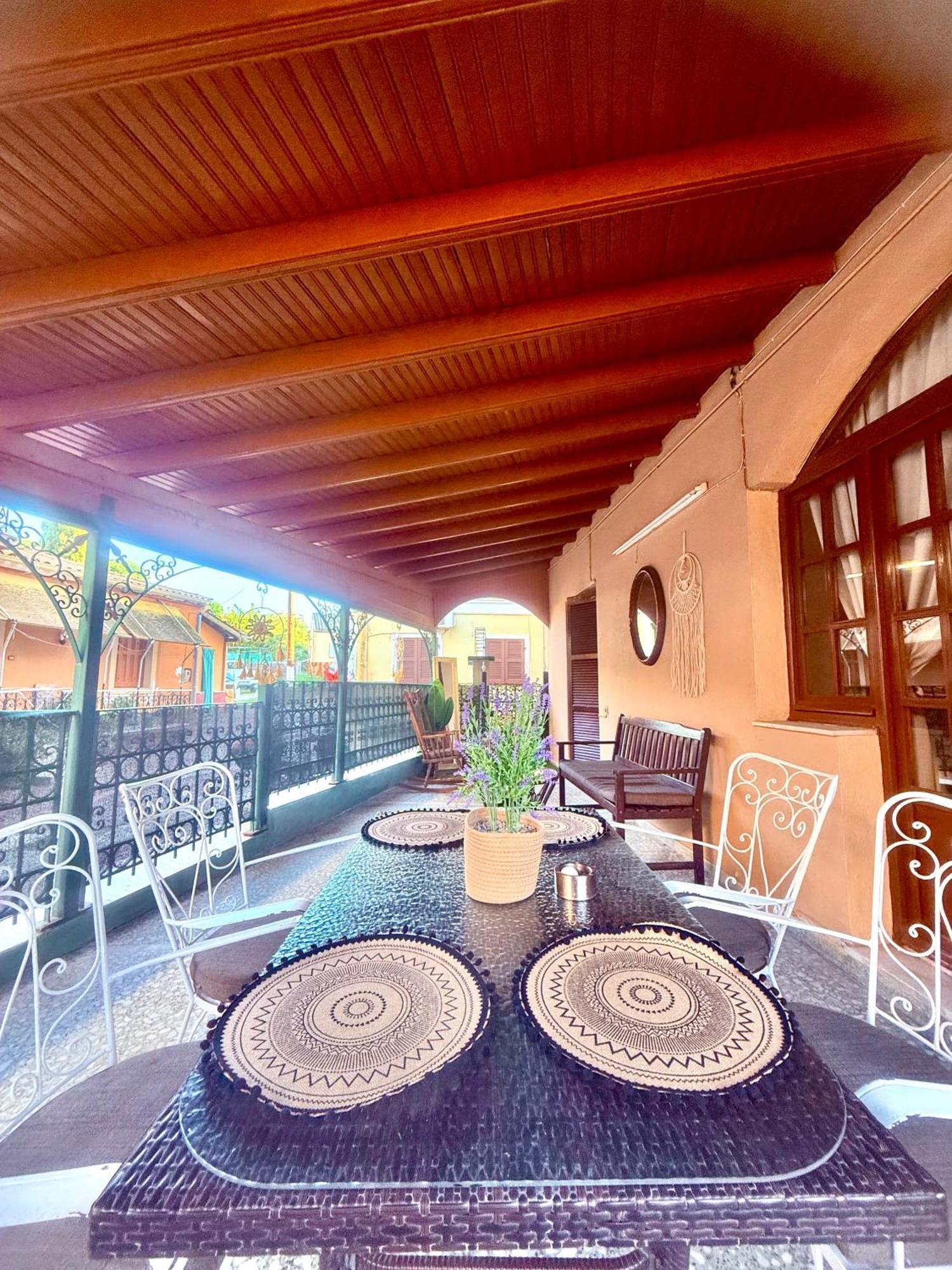 شقة Fay'S Barbeque Garden House -Family Activities Corfu Port المظهر الخارجي الصورة